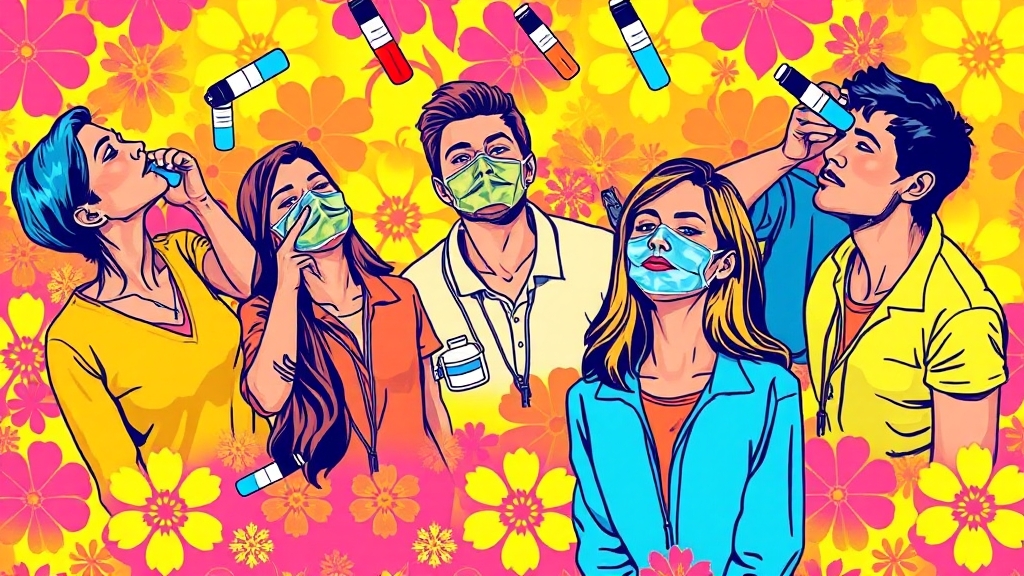 부비동염 치료법 (popart 스타일)